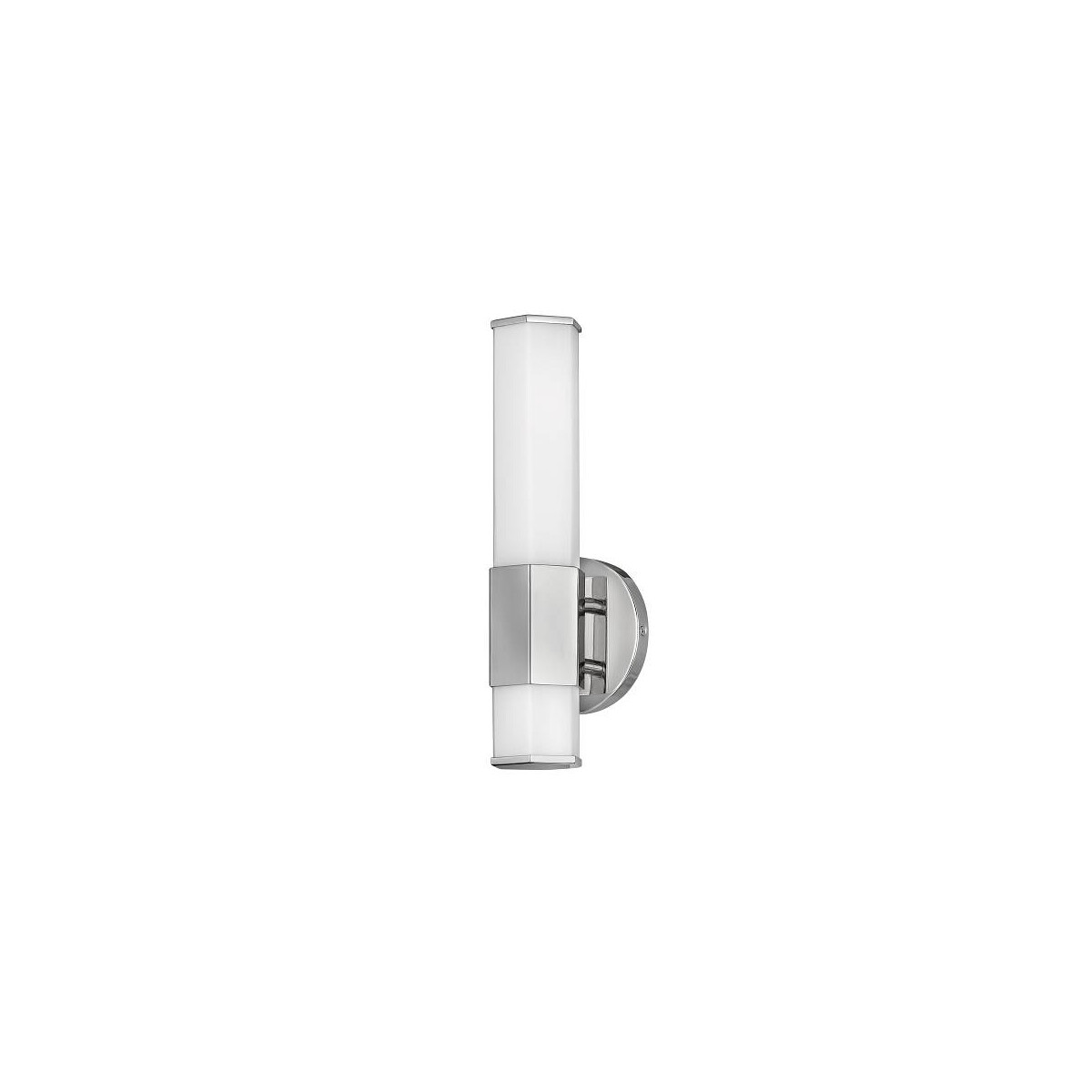 Facet Einzel-LED-Wandleuchte – Poliertes Chrom