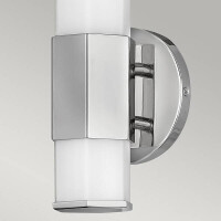 Facet Einzel-LED-Wandleuchte – Poliertes Chrom 2