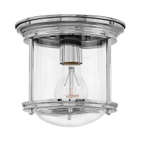 Hadrian 1 Light Flush – Klares Gla gallery