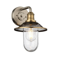 Rigby 1-flammige Wandleuchte &ndash; Antik-Nickel