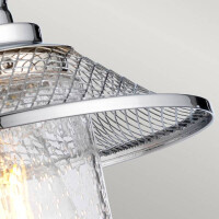 Rigby 1-flammige Wandleuchte – Poliertes Chrom 4