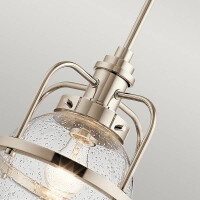 Triocent 1-Licht-Pendelleuchte/Semi-Flush-Nickel 3