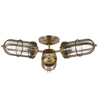 Urban Restoration 3 Light Semi Flush 2