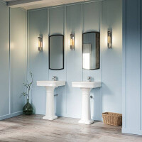 Wandleuchte Wellington mit 1 Licht – Poliertes Chrom 8