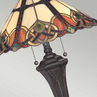Cambridge Tiffany 2-flammige Tischlampe 3