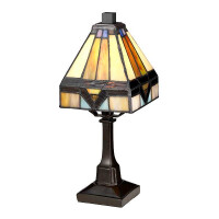Holmes Tiffany Mini-Tischlampe mit 1 Lic gallery