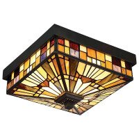 Inglenook 2 Light Outdoor Flush 3