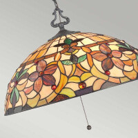 Kami Tiffany 3-Licht-Pendelleuchte mit 3 Lichtern 2