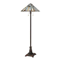 Maybeck Tiffany 2-flammige Stehlampe gallery