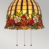 Rosecliffe 3-flammige Tiffany Pendelleuchte 3