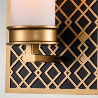 Elstead Ziggy 1lt Wandleuchte – Lackiertes Gold ZIGGY1