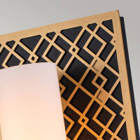 Elstead Ziggy 1lt Wandleuchte – Lackiertes Gold ZIGGY1