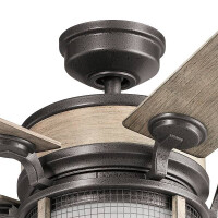Ahrendale - 60in / 152cm Fan - Anvil Iron 5