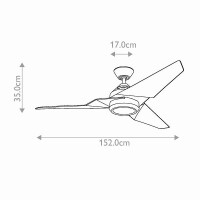 Jade - 60in / 152cm Fan - Oil Brushed Bronze 6