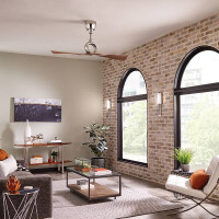 Link - 54in / 137cm Fan - Polished Nickel 2