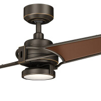 Xety - 56in / 142cm Fan - Brushed Nickel 2