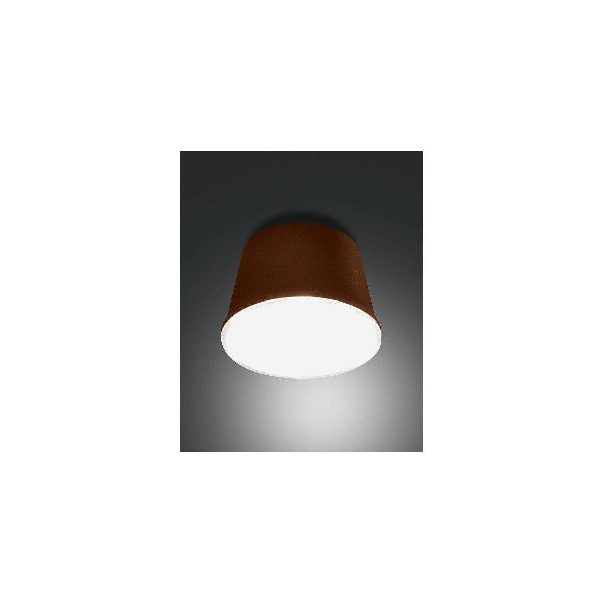 Fabas Luce Armanda Spot, Akku / Leuchtenkopf zur Serie Armanda Rostbraun