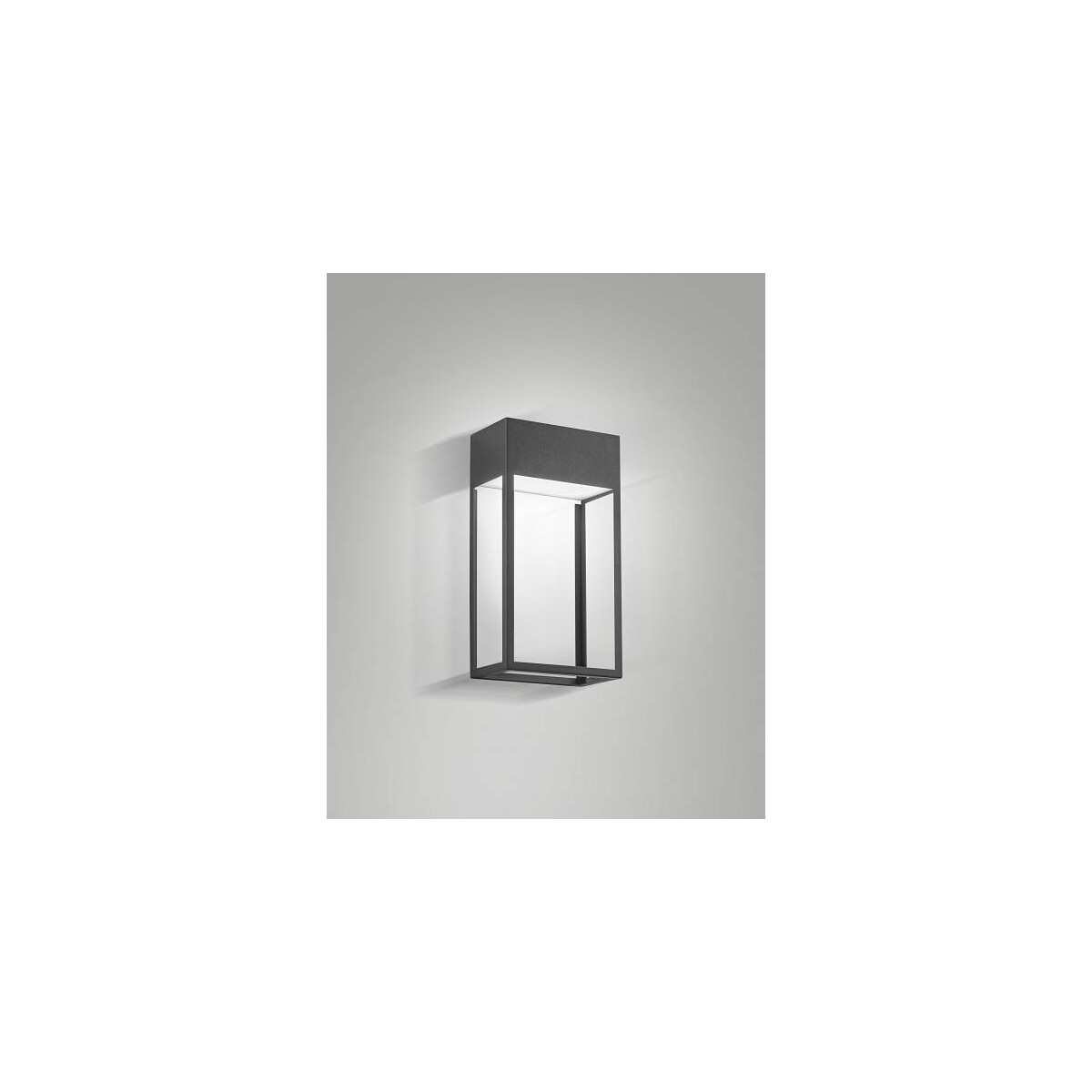 Fabas Luce EDO DARK GREY Wandleuchten Dunkel Grau