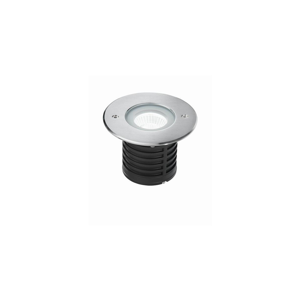 Fabas Luce IRVING 2 SILVER Außeneinbauleuchten Edelstahl