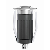 Fabas Luce ABILENE 2 SILVER Außeneinbauleuchten Edelst