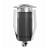 Fabas Luce YUMA 2 SILVER Außeneinbauleuchten Edelstahl