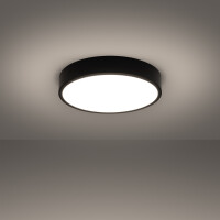 Sollux SL.1244 Plafond ONYX 40 schwarz LED 3000K 3