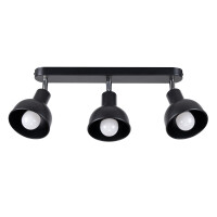 Sollux SL.1318 Plafond ELBA 3 Schwarz gallery