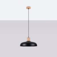Sollux SL.1324 Pendelleuchte INDY Schwarz 2