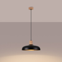 Sollux SL.1324 Pendelleuchte INDY Schwarz 3