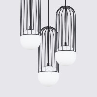 Sollux SL.1336 Pendelleuchte BRINA 3P Schwarz 4