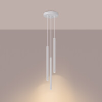 Sollux SL.1340 Pendelleuchte ARCHE 3P Weiß 3