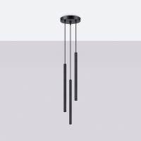 Sollux SL.1341 Pendelleuchte ARCHE 3P Schwarz 2