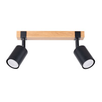 Sollux SL.1344 Plafond FAGER 2 Schwarz gallery