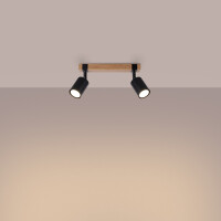 Sollux SL.1344 Plafond FAGER 2 Schwarz 3