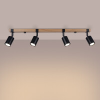 Sollux SL.1346 Plafond FAGER 4L Schwarz 3