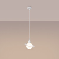 Sollux SL.1356 Pendelleuchte HYPERION 1 Weiß 3