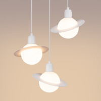 Sollux SL.1357 Pendelleuchte HYPERION 3P Weiß 8