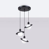 Sollux SL.1359 Pendelleuchte HYPERION 3P Schwarz 2