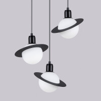 Sollux SL.1359 Pendelleuchte HYPERION 3P Schwarz 8