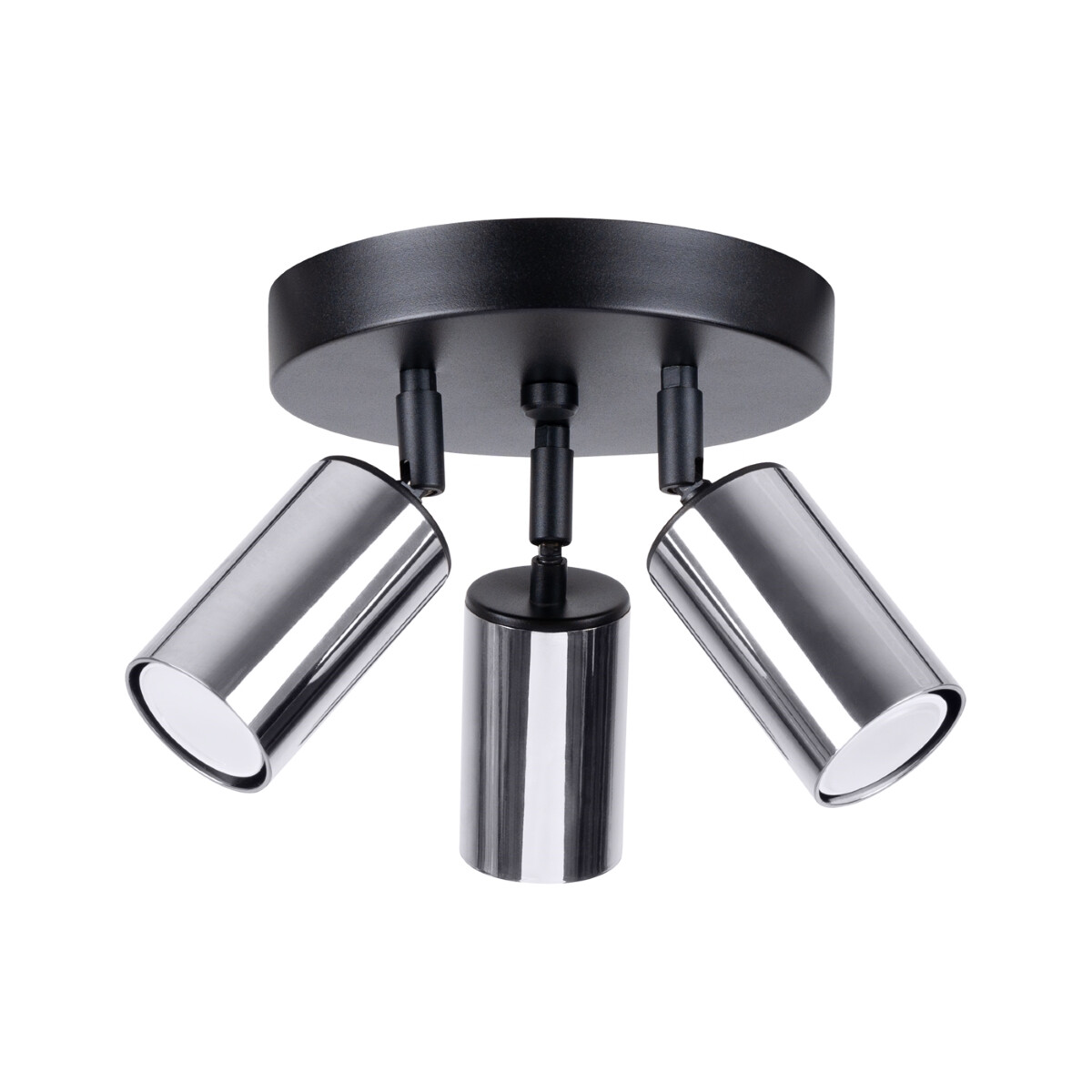 Sollux SL.1369 Plafond WINX 3P schwarz/chrom