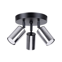 Sollux SL.1369 Plafond WINX 3P schwarz/c gallery