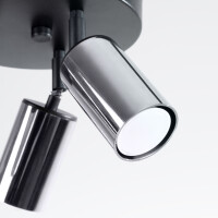Sollux SL.1369 Plafond WINX 3P schwarz/chrom 7