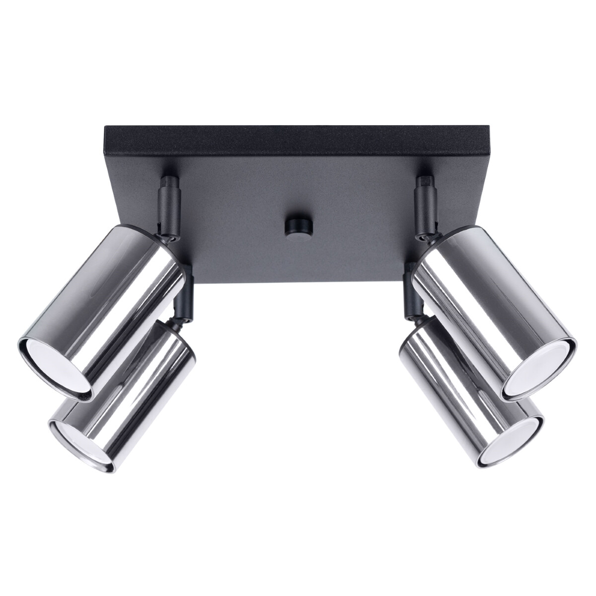 Sollux SL.1370 Plafond WINX 4 schwarz/chrom