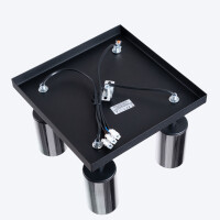 Sollux SL.1370 Plafond WINX 4 schwarz/chrom 4