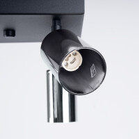 Sollux SL.1370 Plafond WINX 4 schwarz/chrom 5