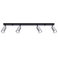 Sollux SL.1371 Plafond WINX 4L schwarz/c gallery