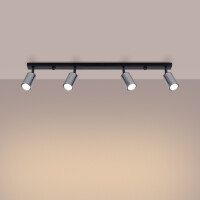 Sollux SL.1371 Plafond WINX 4L schwarz/chrom 3