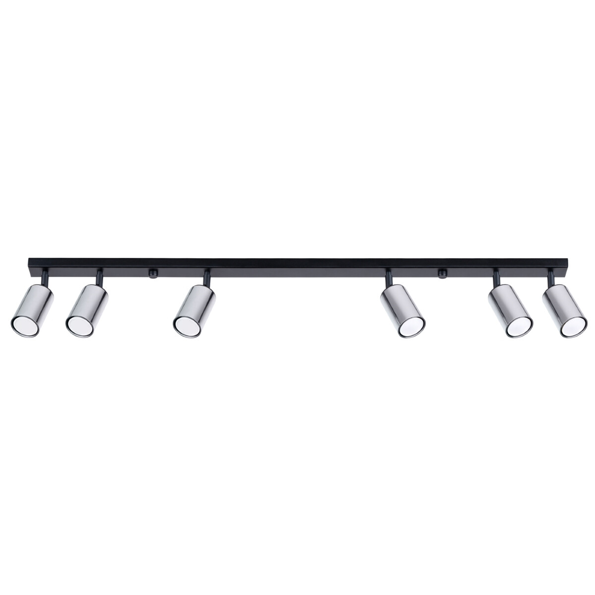 Sollux SL.1372 Plafond WINX 6L schwarz/chrom