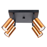 Sollux SL.1378 Plafond WINX 4 schwarz/ku gallery