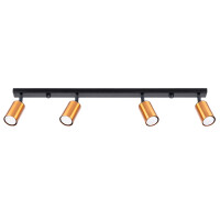Sollux SL.1379 Plafond WINX 4L schwarz/k gallery